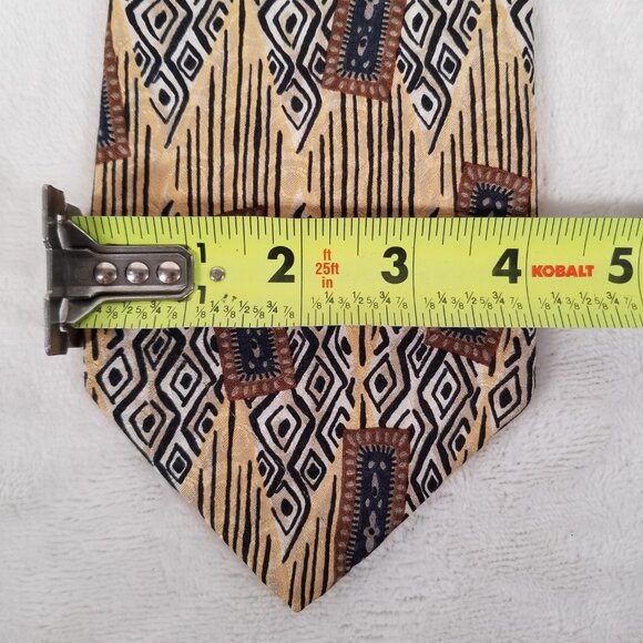 Robert Talbott Studio Nordstrom Tie Hand Sewn Finest Silk Made USA 4 by 60.5 - Picture 10 of 11